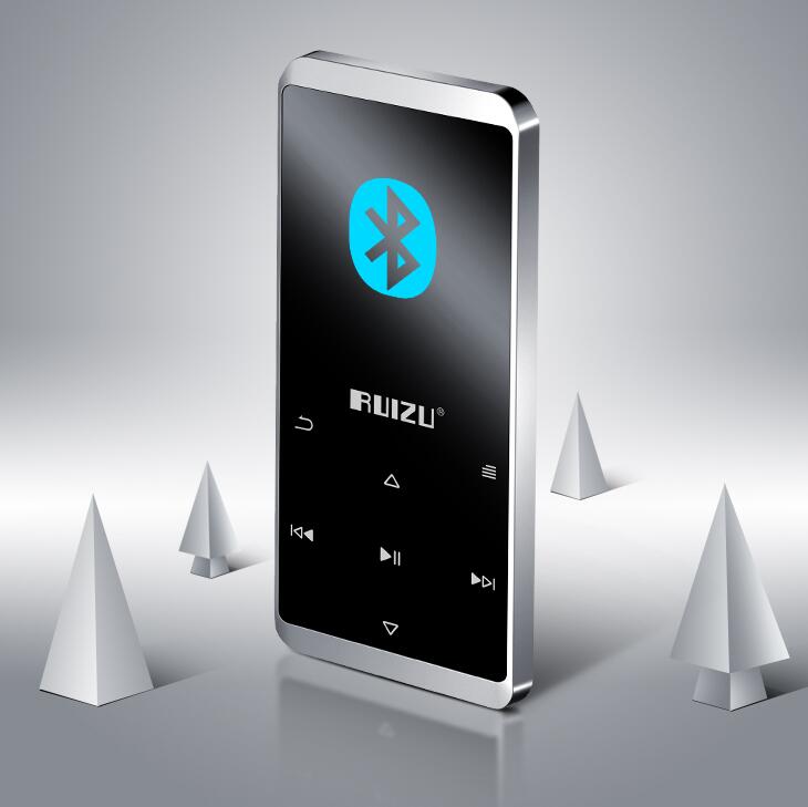 锐族 (RUIZU) D02 8G 黑 带蓝牙外放触摸迷你学生MP3/MP4无损音乐播放器