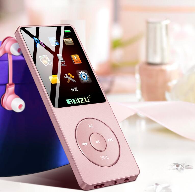 锐族（RUIZU）X02 4G 运动MP3/MP4音乐播放器迷你学生随身听便携式电子书英语听力插卡录音笔