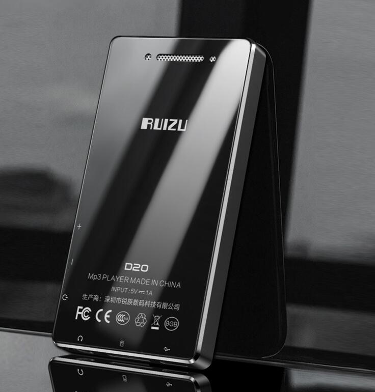 锐族(RUIZU) D20 8G 黑色3.0英寸全屏触摸mp3/mp4全面屏mp5视频播放器无损音乐随身听看小说学英语