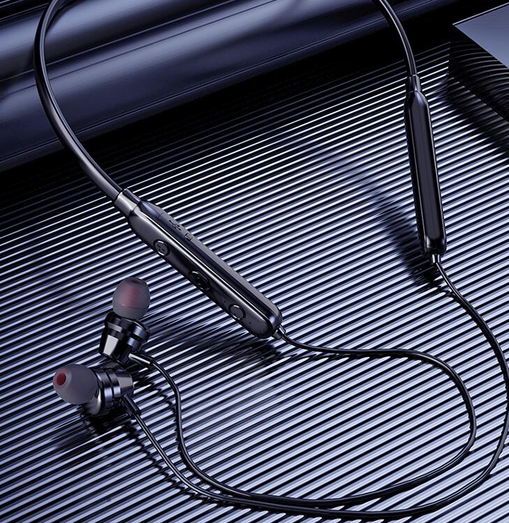 锐族 ruizu F12 蓝牙耳机无线耳机入耳式通用运动挂脖式磁吸长续航苹果华为按键操作
