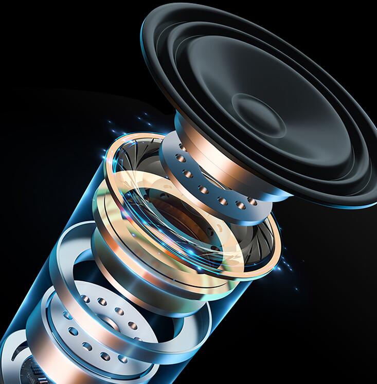 锐族 RuiZu F05 有线耳机3.5mm标准游戏入耳式金属铝合金重低音中高频振膜（送type-c和type-y双TOG头）